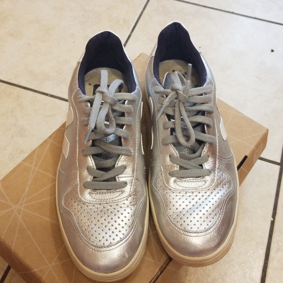 veja sneakers silver